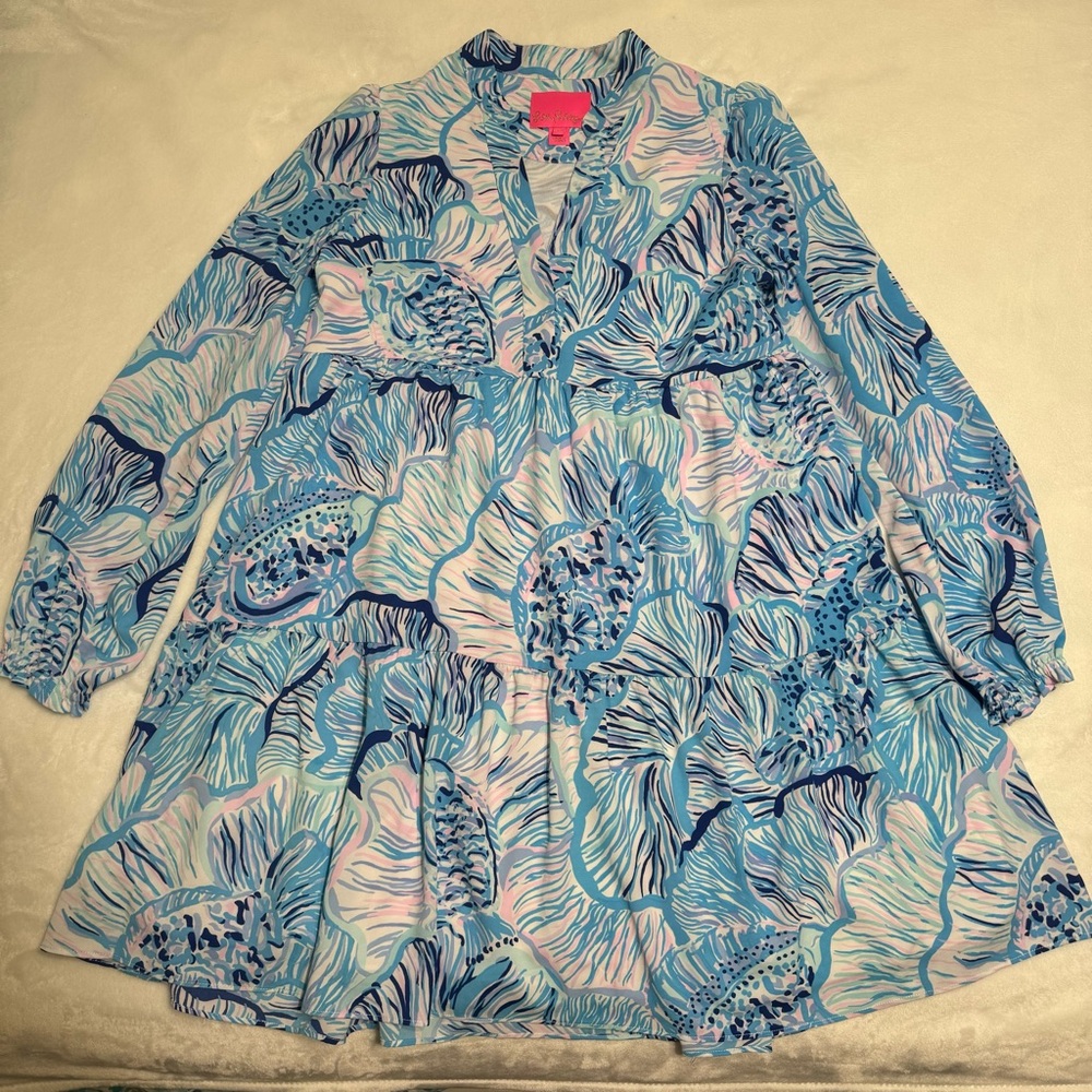 Lilly Pulitzer Winona Dress in Fishful Thinking